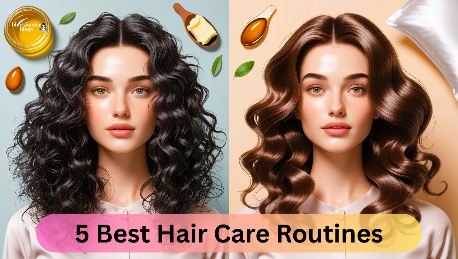 hair care routine for dry frizzy wavy hair